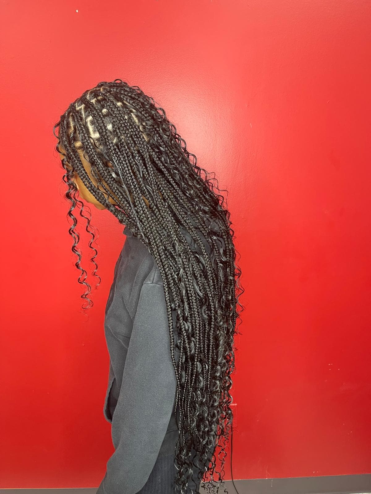 Solange's Hair Braiding hairstyle 8 - professional braids and protective hairstyle in Glen Burnie, Maryland